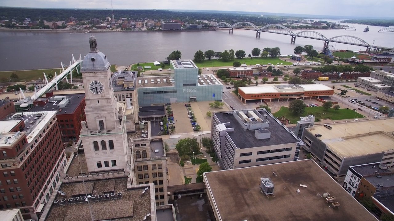 Downtown Davenport Iowa